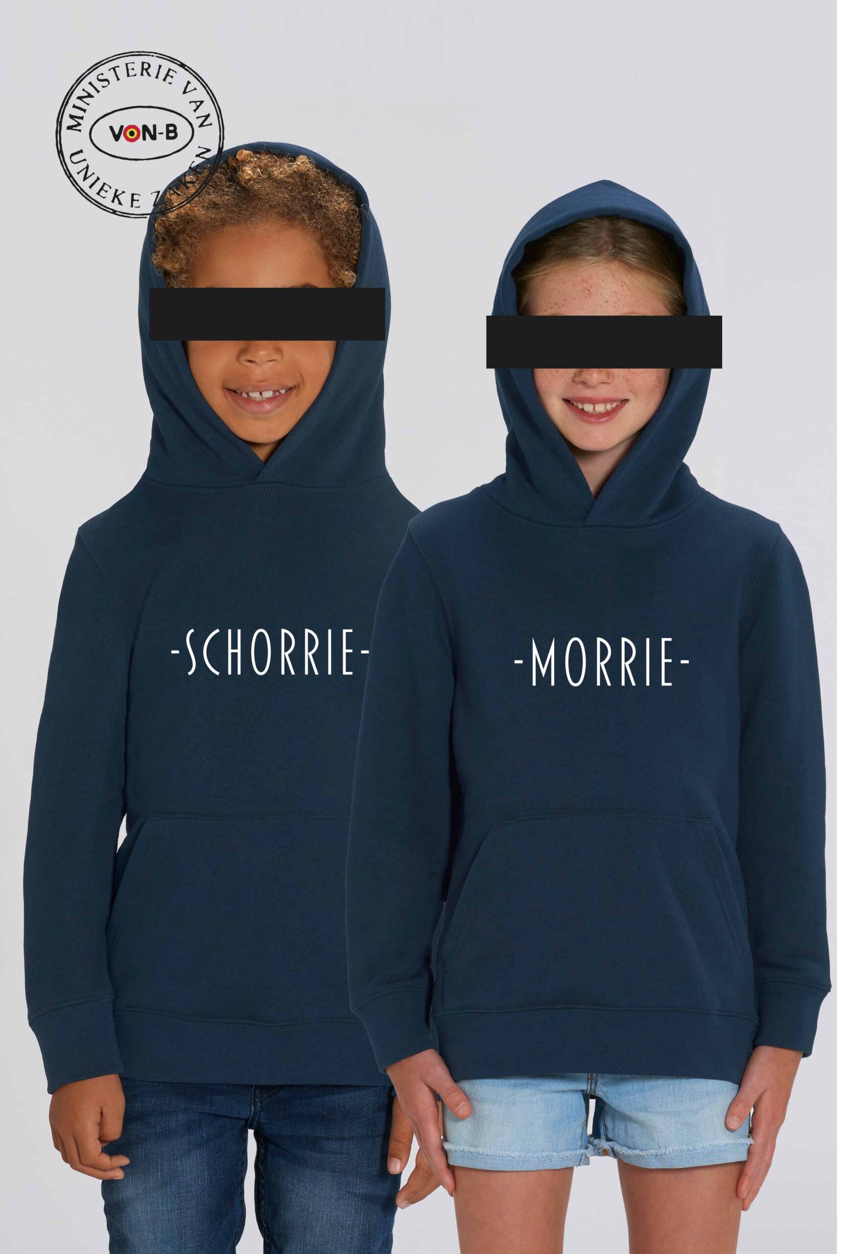 Hoodie kind - Schorrie morrie - Afbeelding 2
