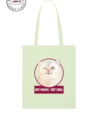 Tote bag - Eat pussy, not cow.