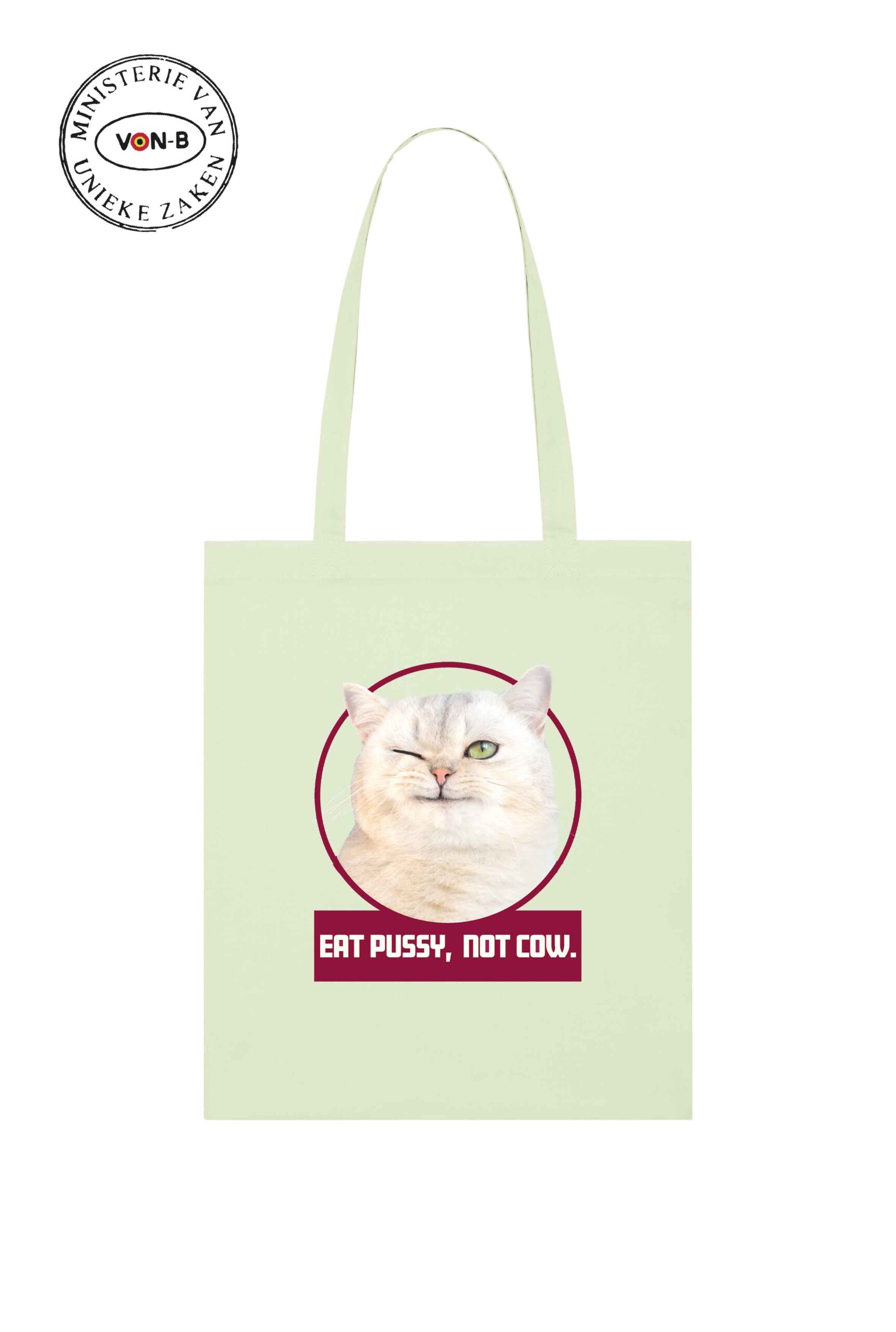 Tote bag - Eat pussy, not cow.