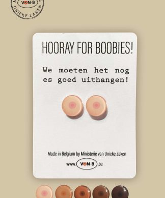 Hooray for Boobies! - Setje magneten