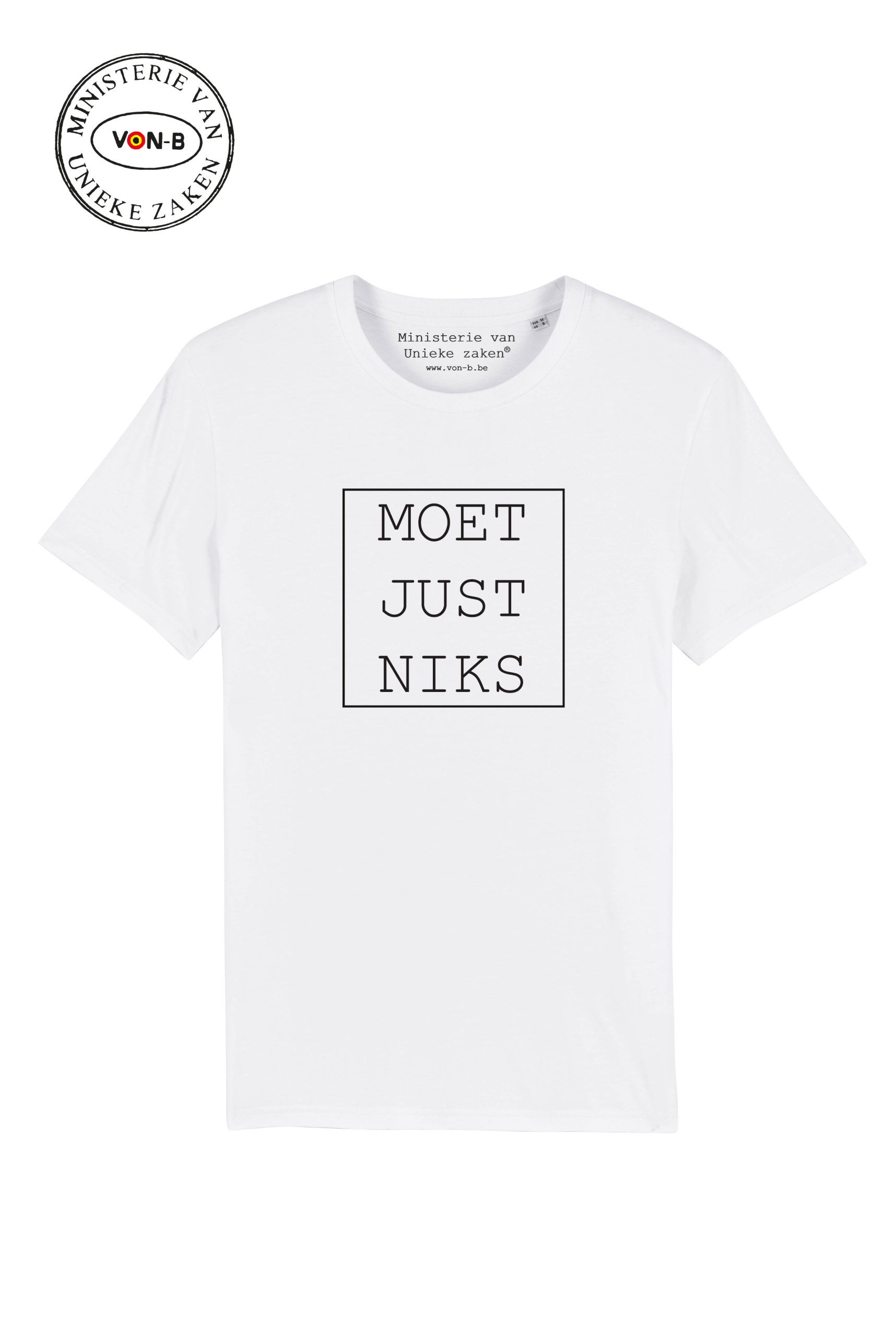 T-shirt unisex - Moet just niks - Afbeelding 5