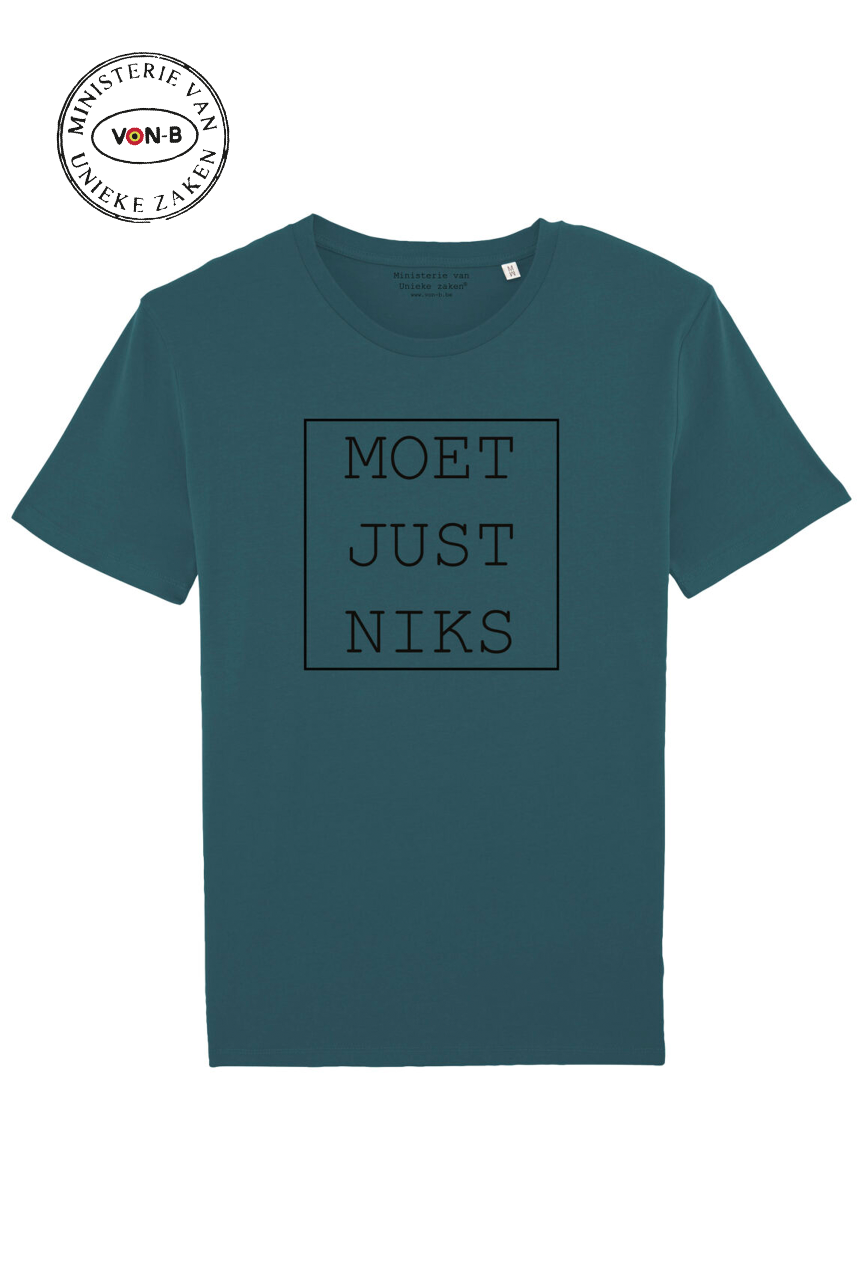 T-shirt unisex - Moet just niks - Afbeelding 8