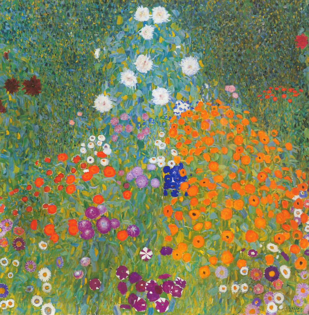 Gustav Klimt, Bauerngarten - Oorbellen - Afbeelding 3