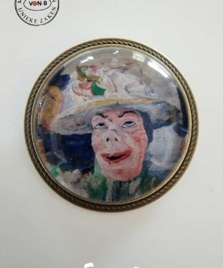 James Ensor, De intrige - Broche