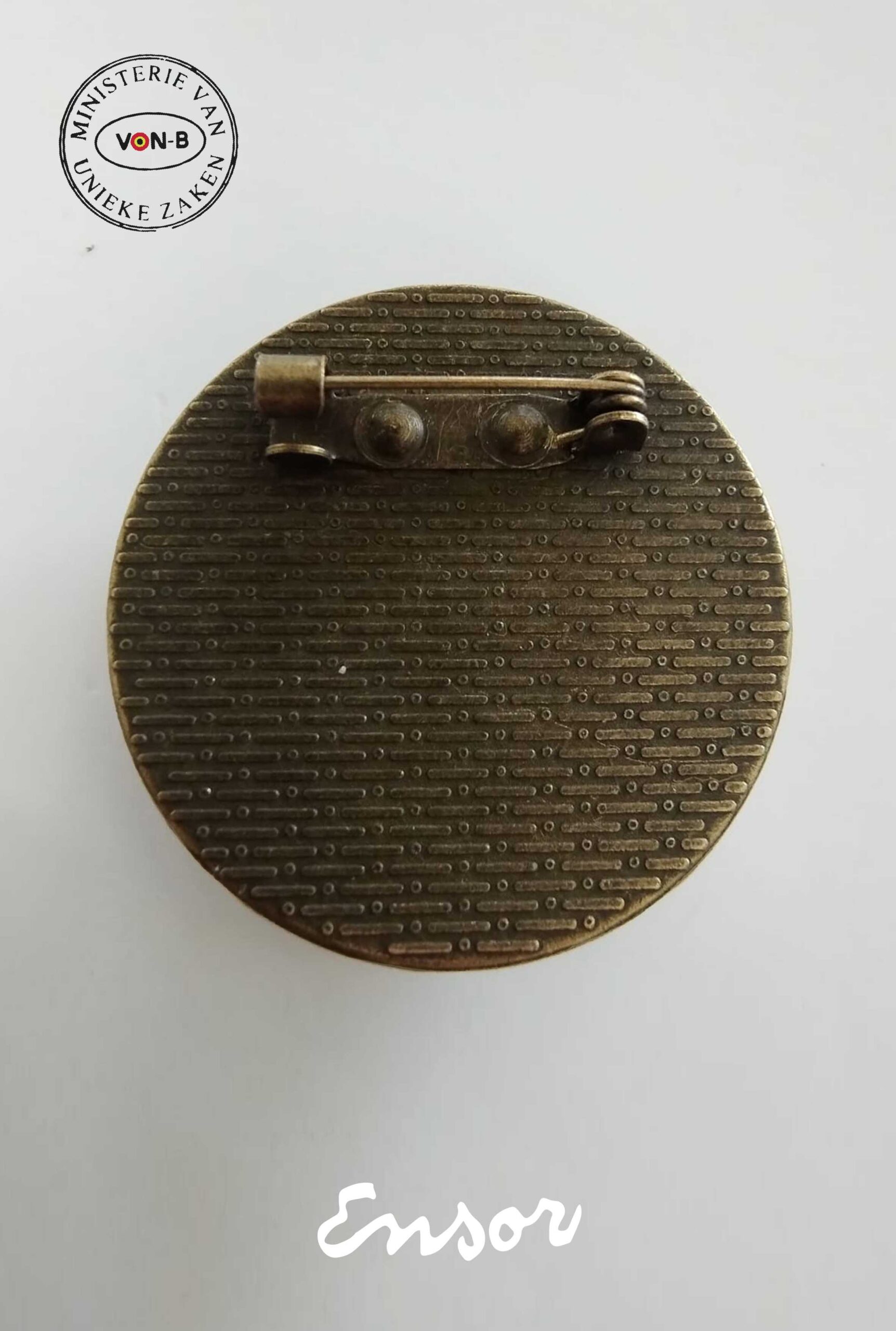 James Ensor, Masks Confronting Death - Broche - Afbeelding 2