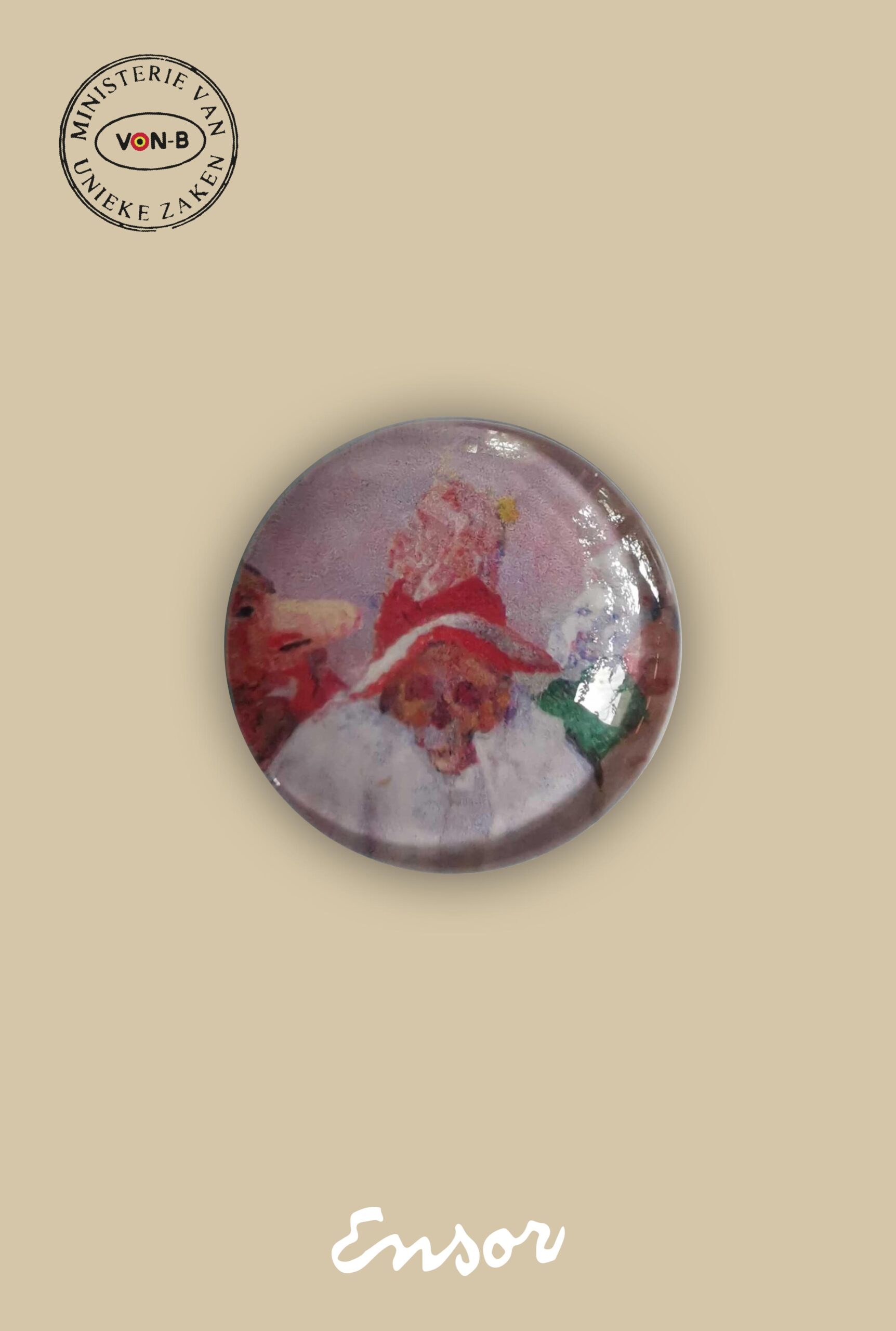 James Ensor, Masks Confronting Death - Magneet