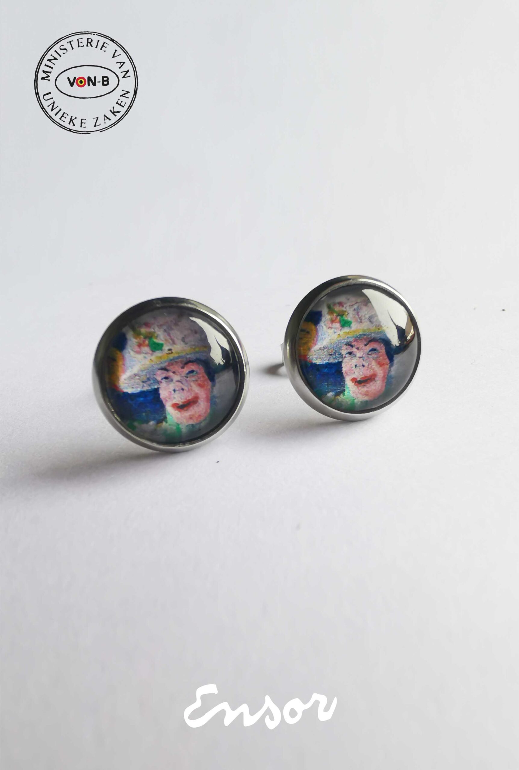 James Ensor, De Intrige - Oorbellen - Afbeelding 2