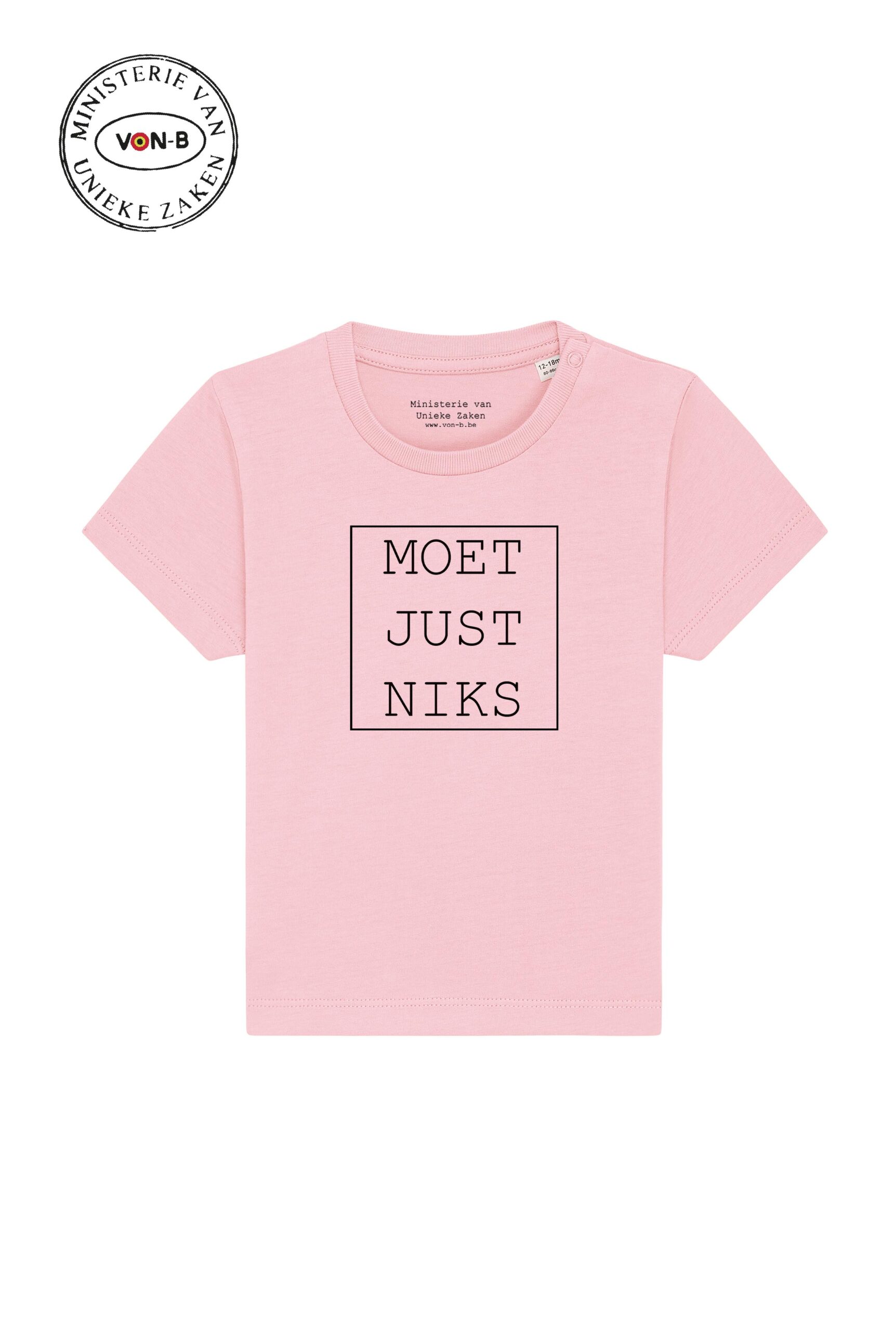 T-shirt baby - Moet just niks - Afbeelding 3