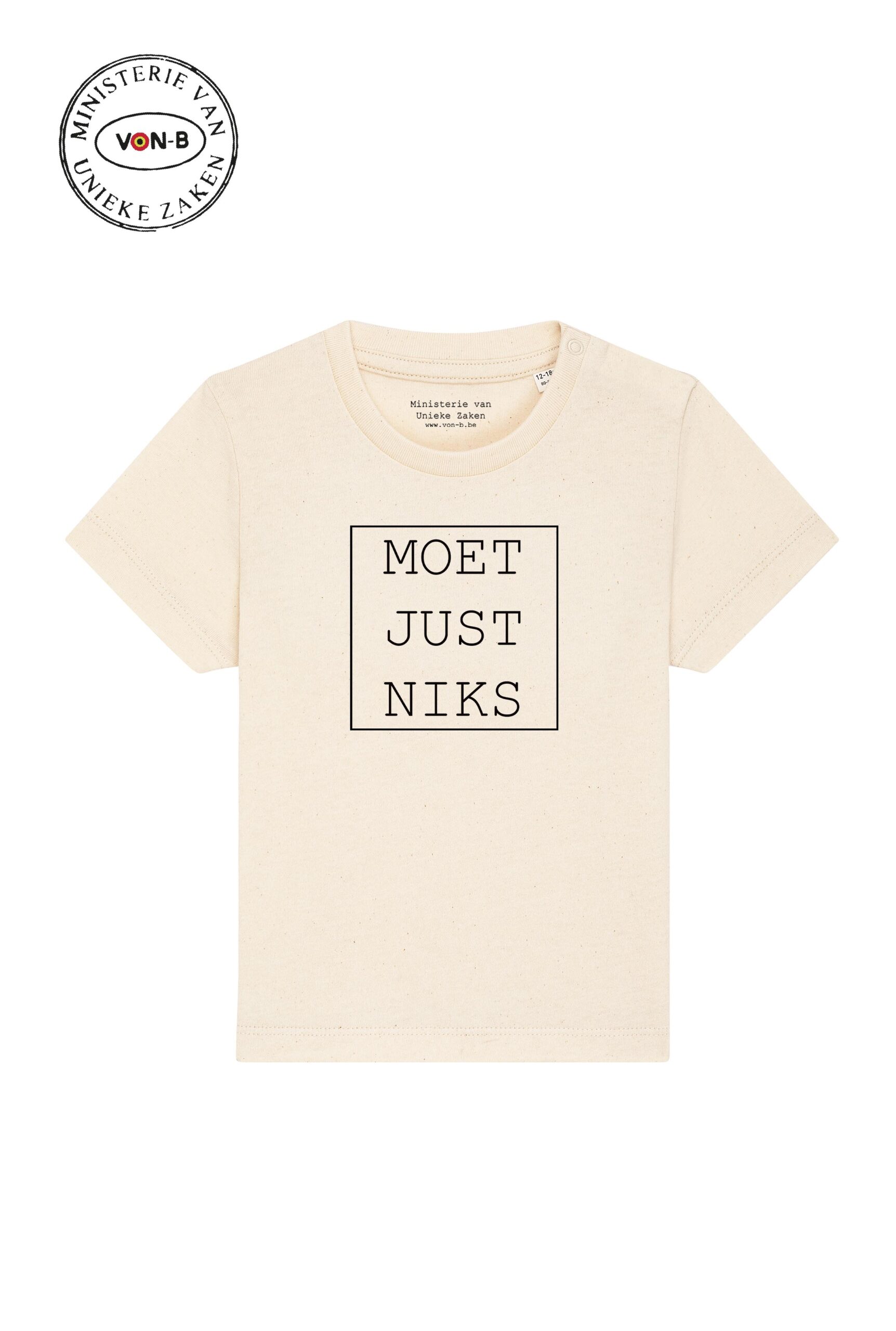T-shirt baby - Moet just niks - Afbeelding 2