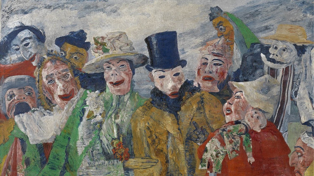James Ensor, De Intrige - Oorbellen - Afbeelding 3
