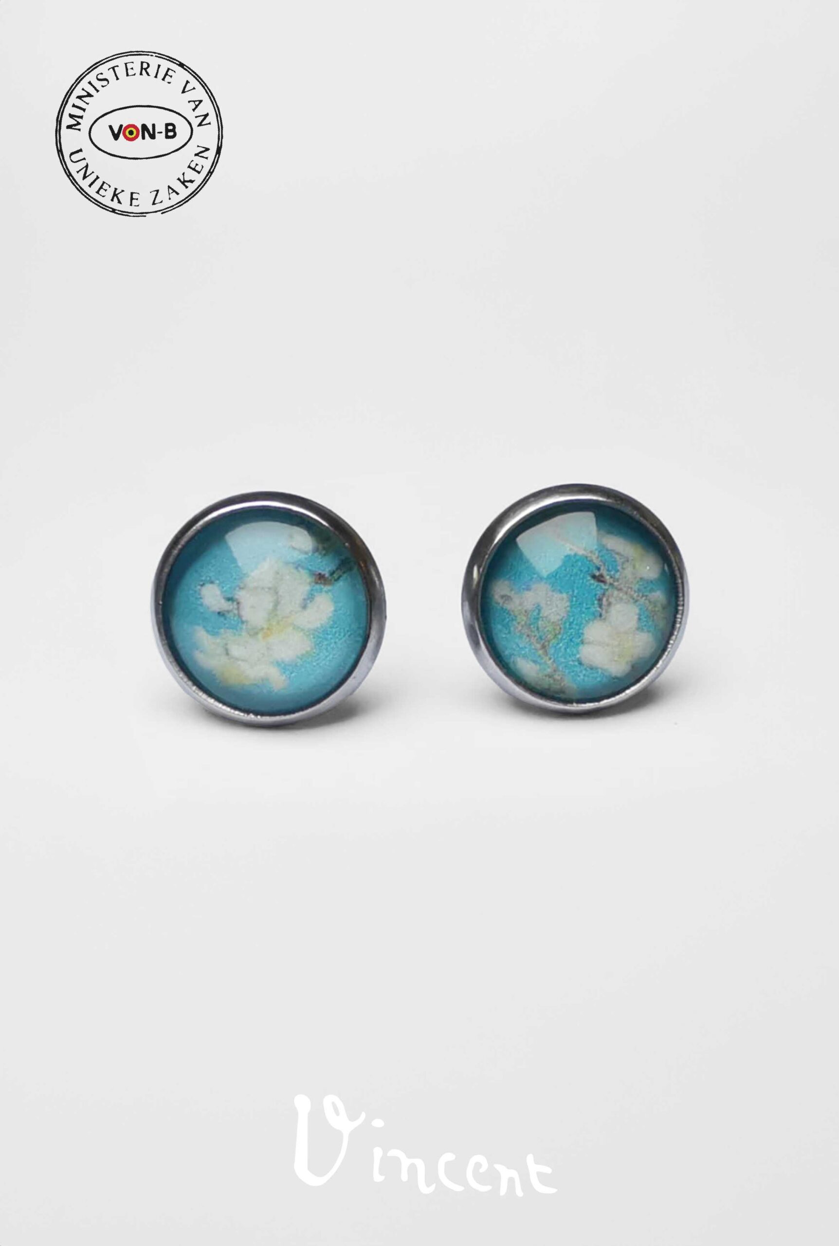 Vincent Van Gogh, Amandelbloesem - Oorbellen - Afbeelding 2