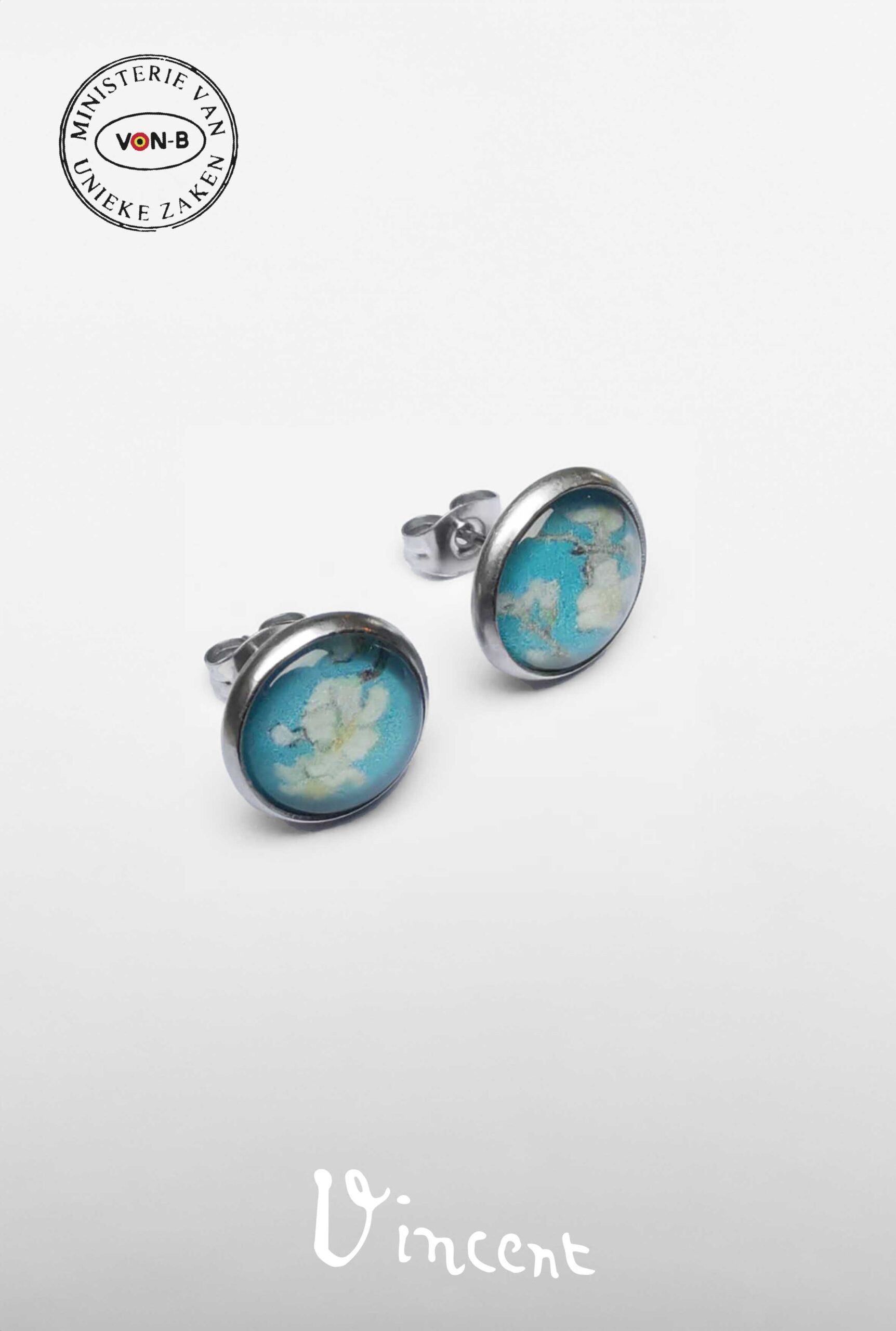 Vincent Van Gogh, Amandelbloesem - Oorbellen