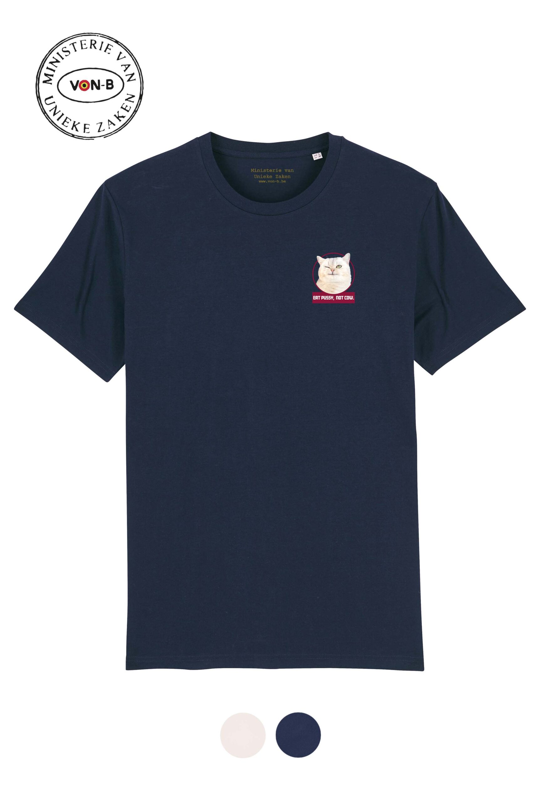 T-shirt unisex - Eat pussy, not cow (mini)