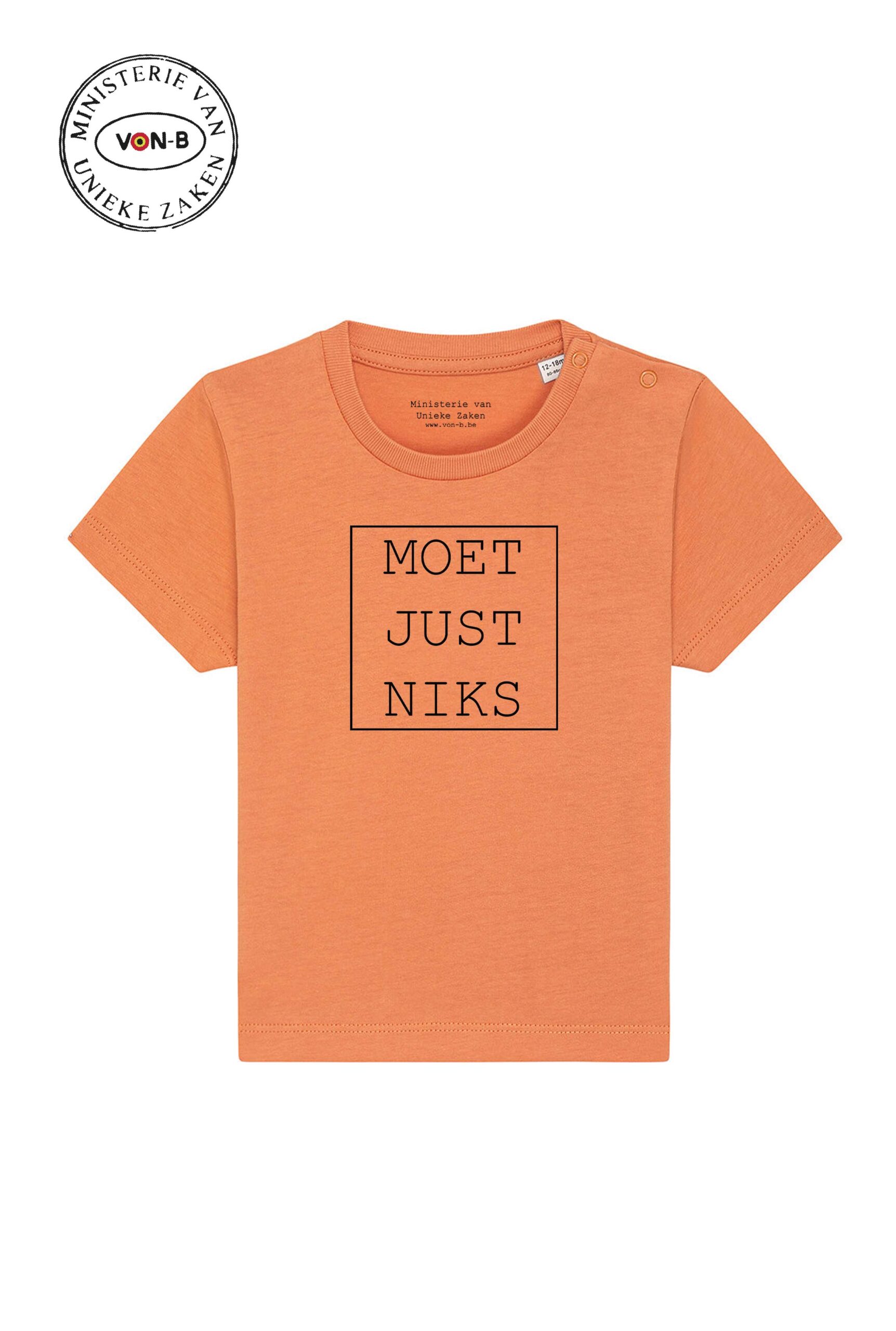 T-shirt baby - Moet just niks - Afbeelding 4
