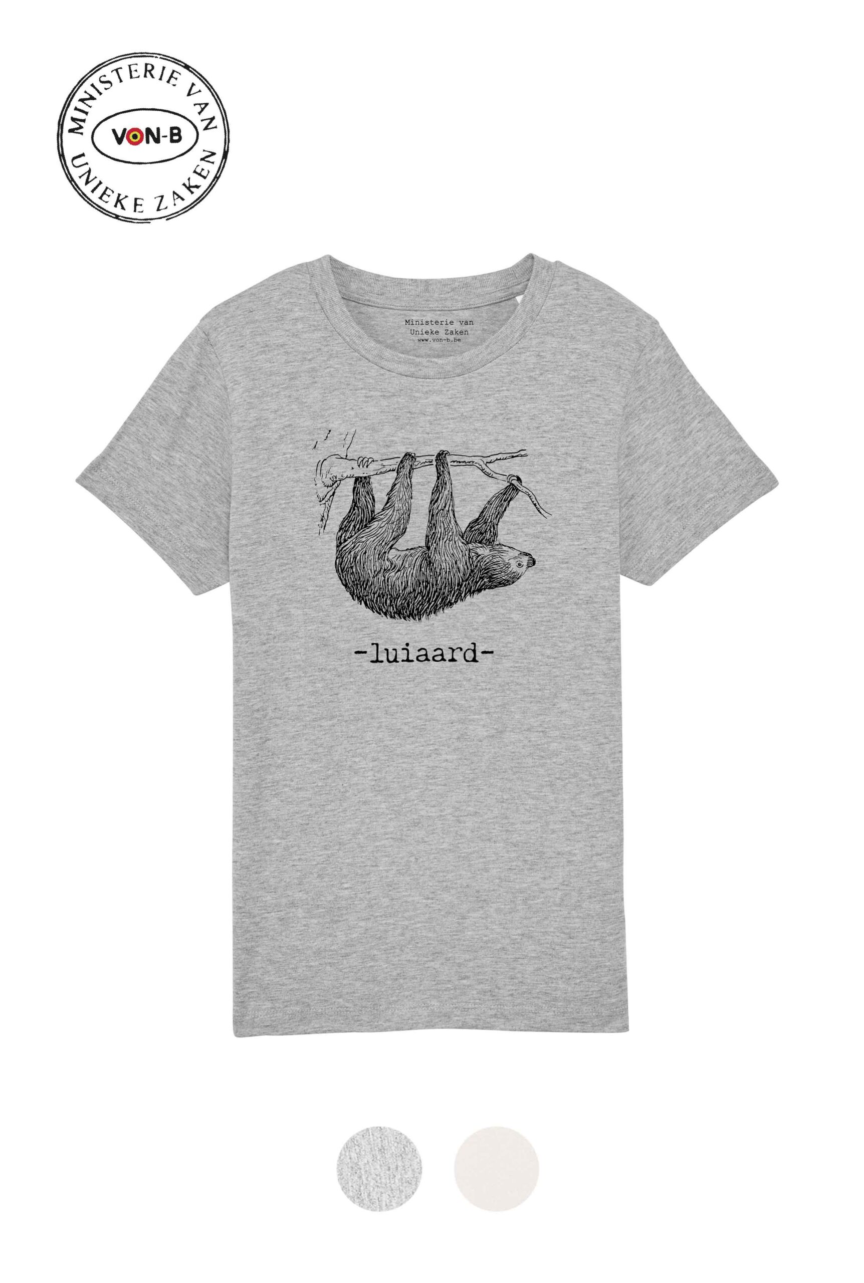 T-shirt kind - Luiaard