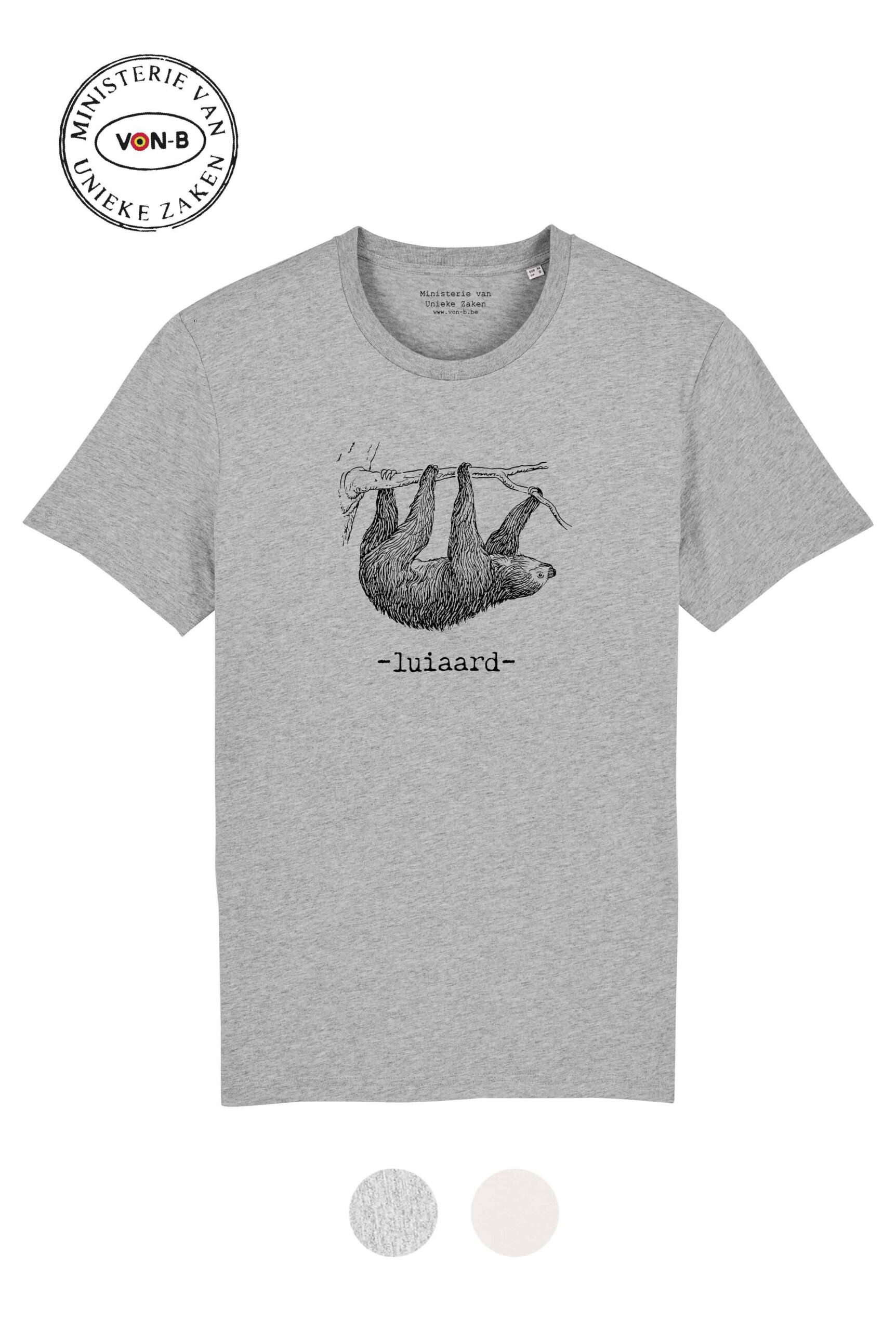 T-shirt unisex - Luiaard