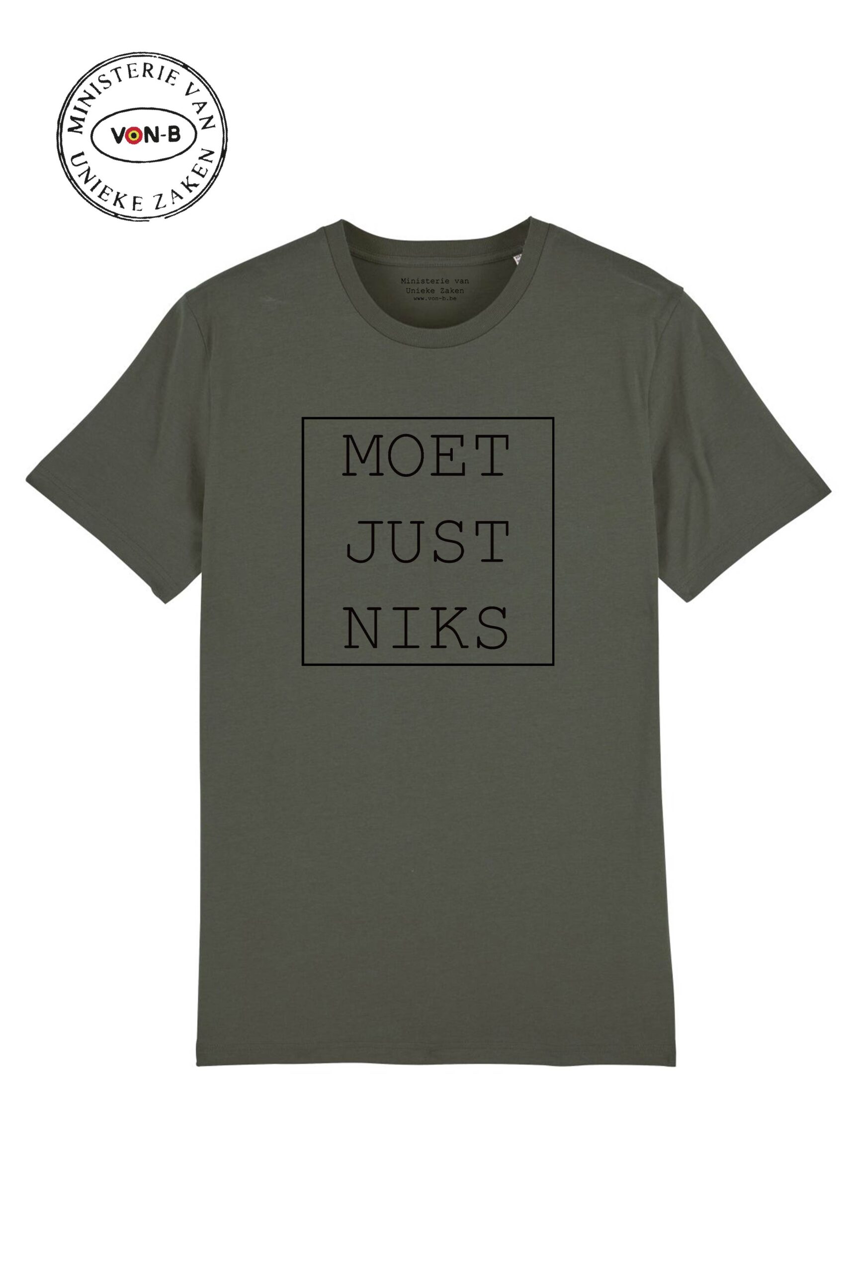 T-shirt unisex - Moet just niks - Afbeelding 9