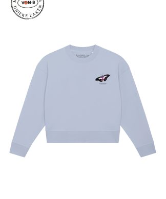 Sweater vrouw - Serene blue - Fladderke