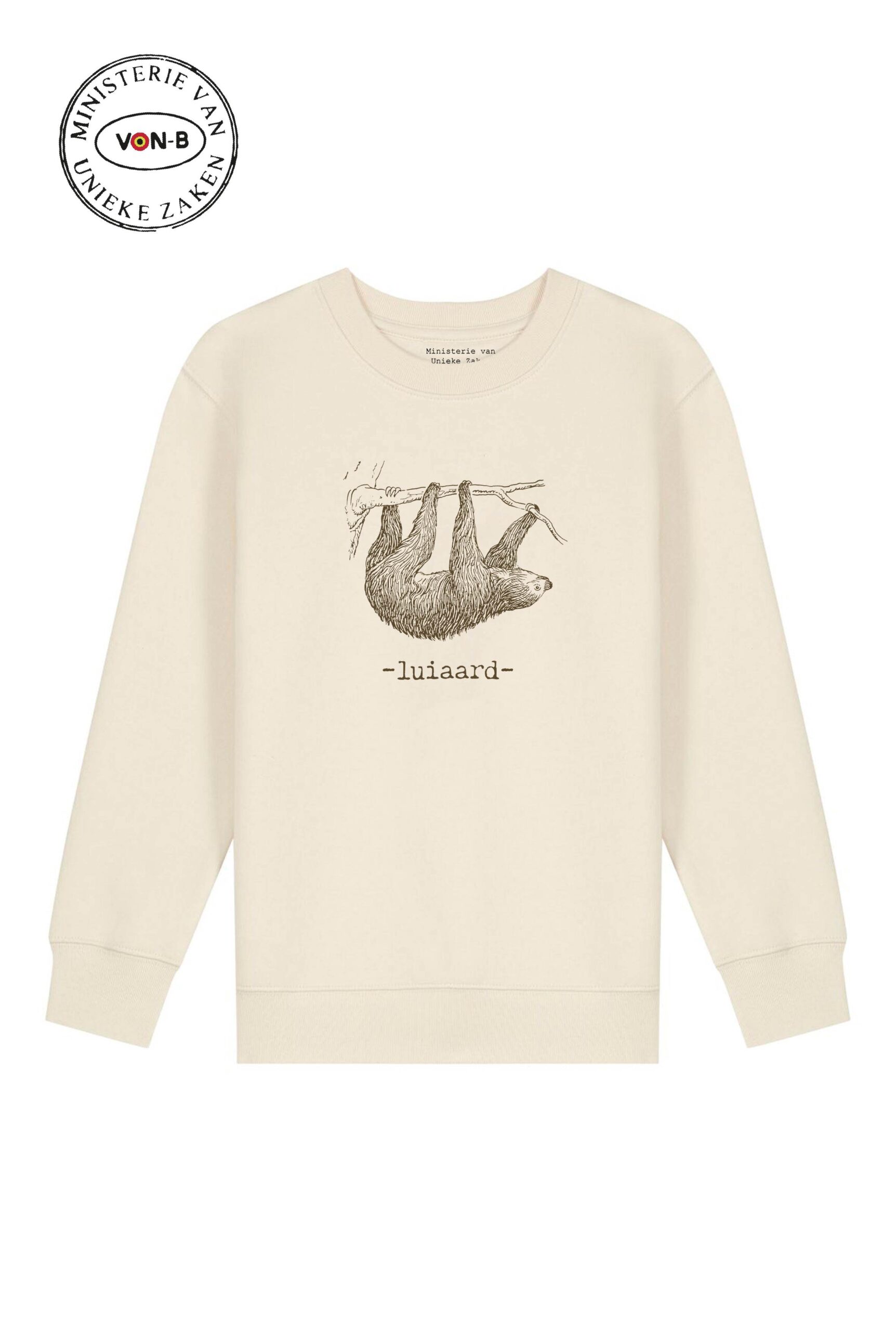 Sweater kind - Natural raw - Luiaard