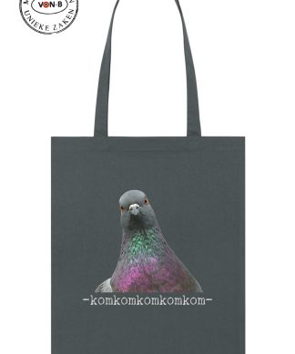 Tote bag - Antraciet - Duif