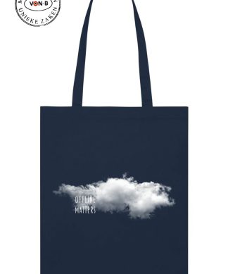 Tote bag - Navy - Offline matters