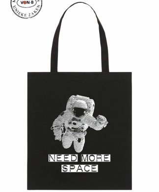 Tote bag - Zwart - Need more space