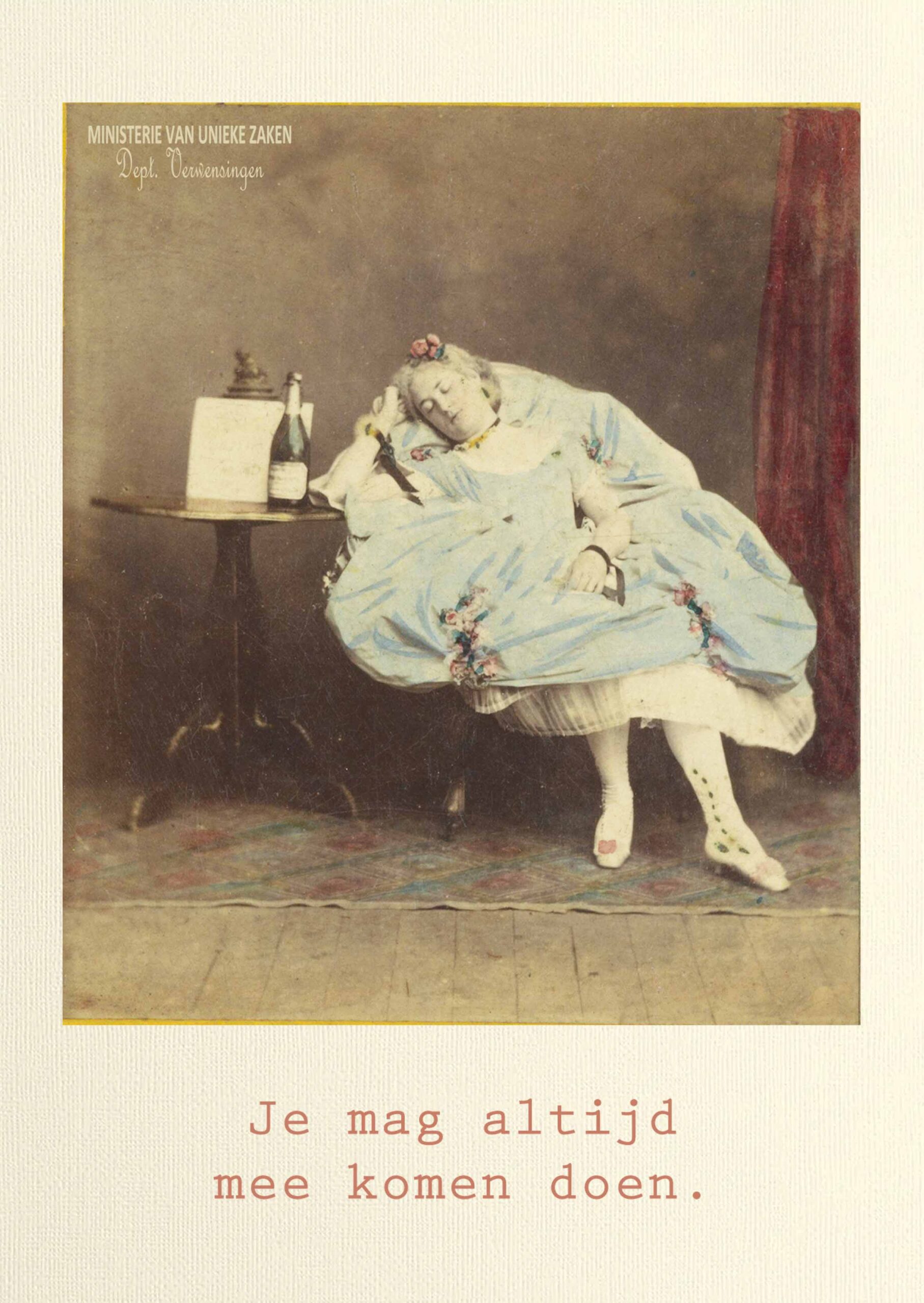 268 - Je mag altijd mee komen doen