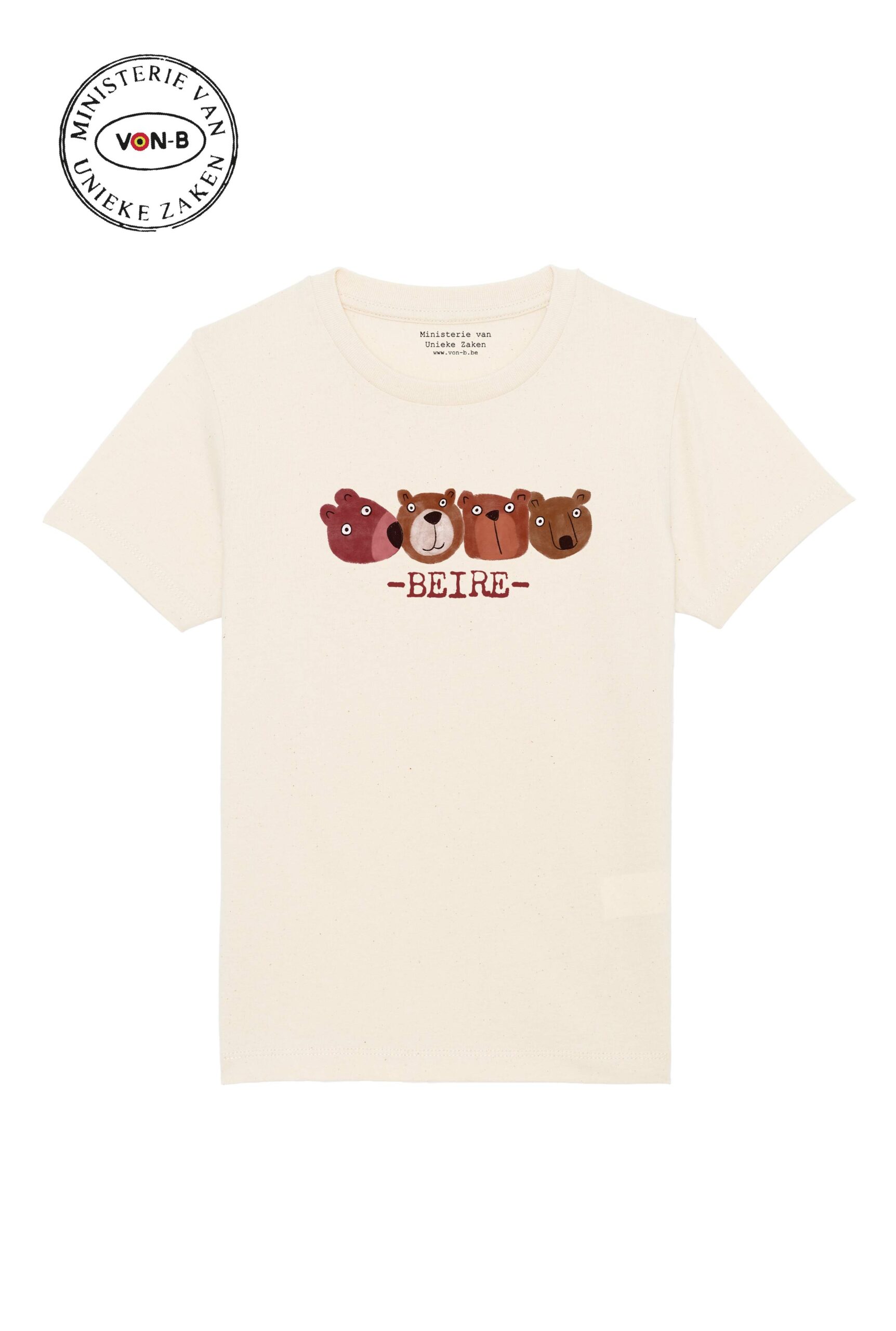 T-shirt kind - Natural raw - Beire