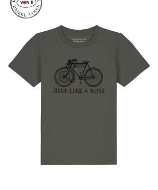T-shirt kind - Kaki - Bike like a boss