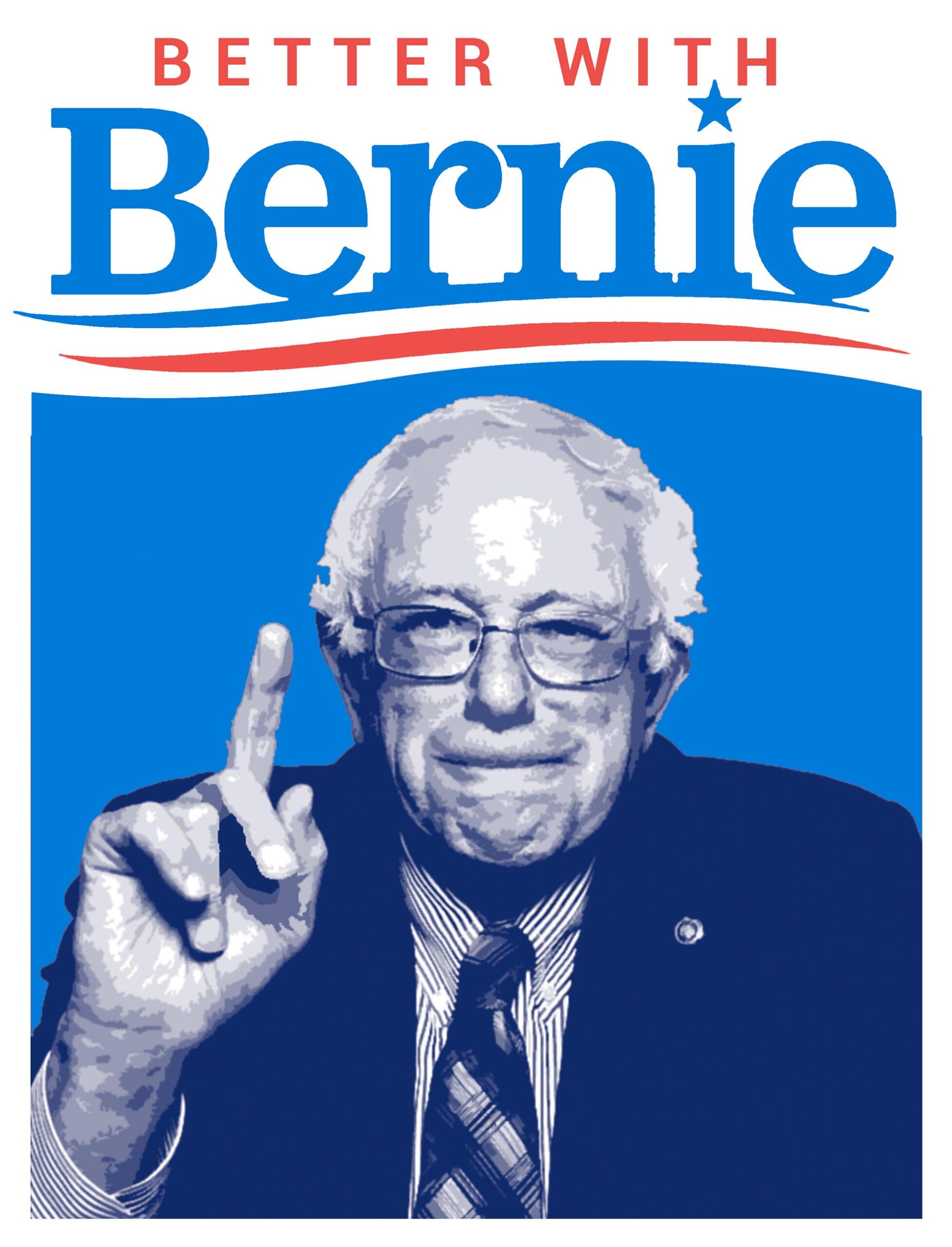 T-shirt unisex – Bernie - Afbeelding 4